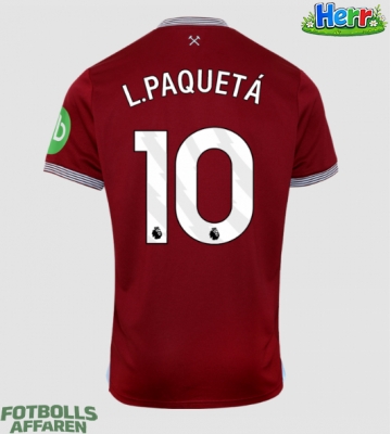 West Ham United Lucas Paqueta #10 Hemmatröja 2025-26 Kortärmad